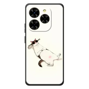 Чехол на тематику: Коты для Blackview Shark 9 (Отдых)