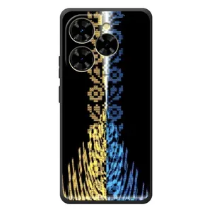 Силіконовый Чохол на Blackview Shark 9 (Патріотична вишиванка)