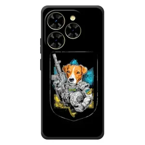 Чохол з принтом для Blackview Shark 9 (Патрон Воїн)
