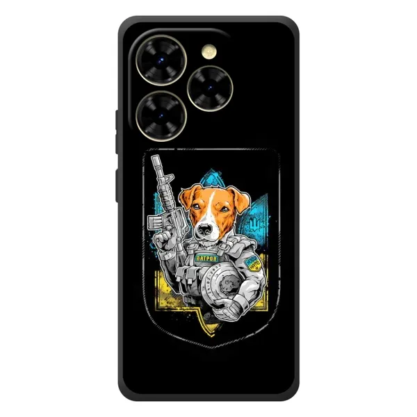 Чехол с рисунком «Патрон Воин» для Blackview Shark 9