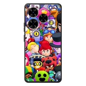 Силіконовый Чохол на Blackview Shark 9 з картинкою Brawl Stars (Персонажі)