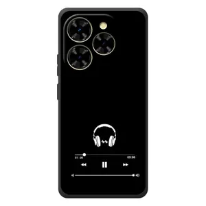 Чохол з картинками на чорному фоні для Blackview Shark 9 (Плеєр)