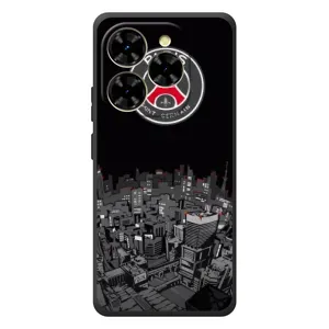 Силиконовые Чехлы принт Футбол на Blackview Shark 9 (PSG)