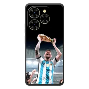 Чехлы Лео Месси Аргентина для Blackview Shark 9 (Счастливый Месси)
