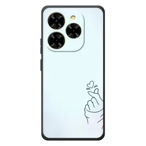 Чохол (Знак сердечка) для Blackview Shark 9 (Сердечко на блакитному)