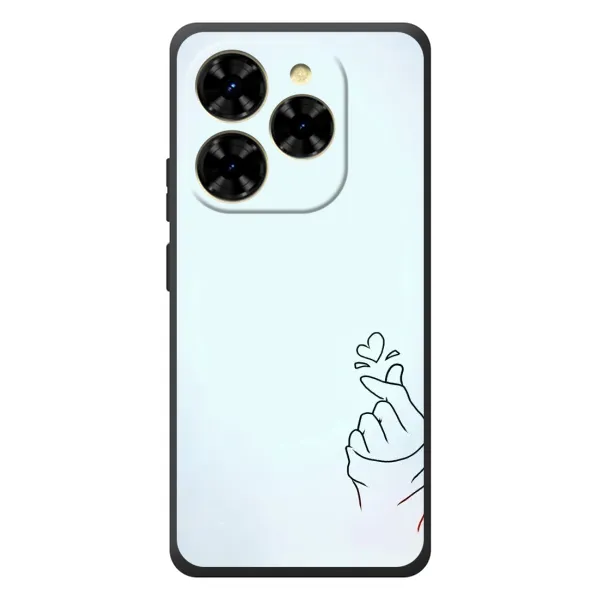 Чехол с рисунком «Сердце на голубом» для Blackview Shark 9 Чехол с рисунком «Сердце на голубом» для Blackview Shark 9