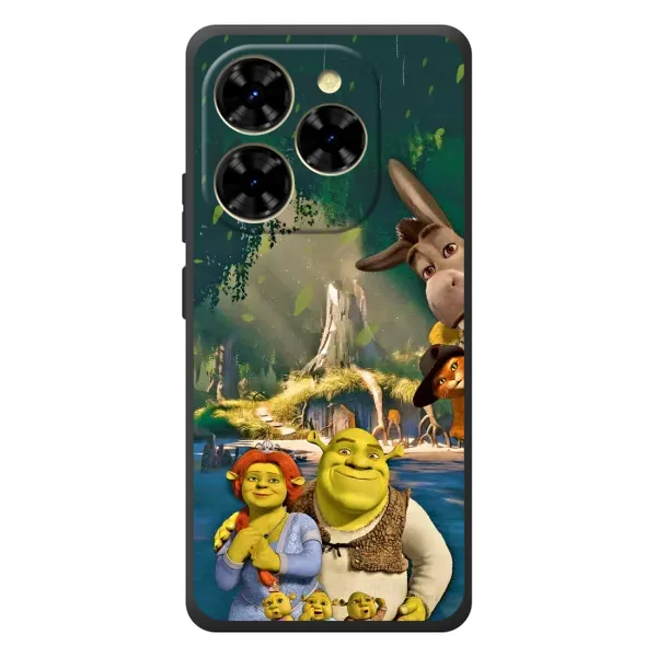 Чехол с рисунком «Шрек и Фиона» для Blackview Shark 9 Чехол с рисунком «Шрек и Фиона» для Blackview Shark 9