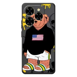 Чехлы Мишка Тедди для : Чёрная Змея Шарк 9 (Teddy USA)