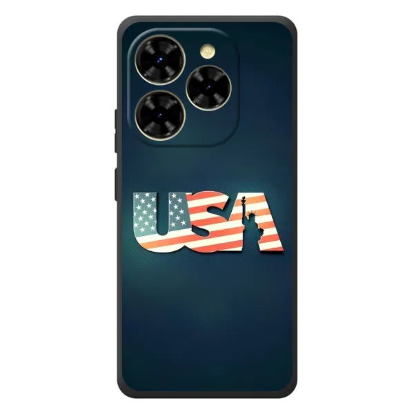 Чехол с рисунком «USA» для Blackview Shark 9 Чехол с рисунком «USA» для Blackview Shark 9
