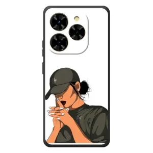 Силіконовый Чохол на Blackview Shark 9 з картинкой Модных девушек (У зеленому)