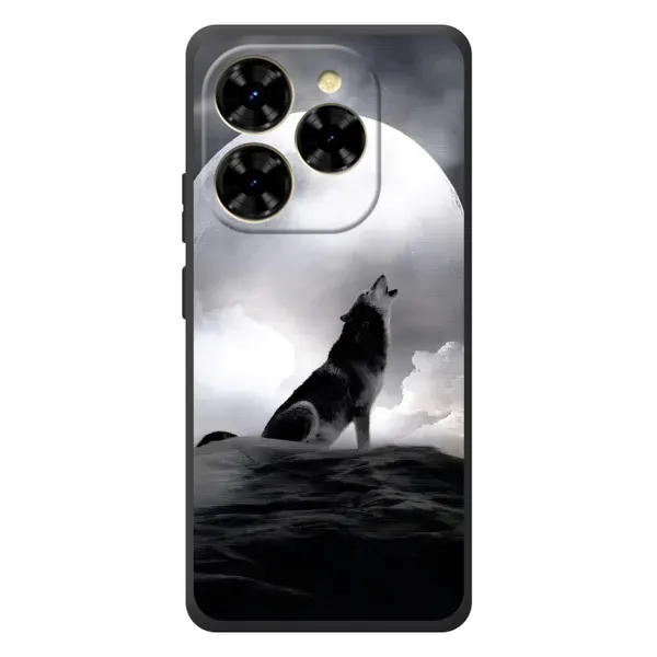 Чехол с рисунком «Волк и луна» для Blackview Shark 9 Чехол с рисунком «Волк и луна» для Blackview Shark 9