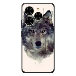 Чехол с Волком на Blackview Shark 9 (Волк)