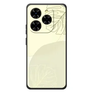 Чохол квітковий дизайн для Blackview Shark 9 (Зелений фон)