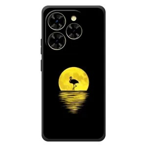 Летний Чехол на Blackview Shark 9 (Желтый Закат)
