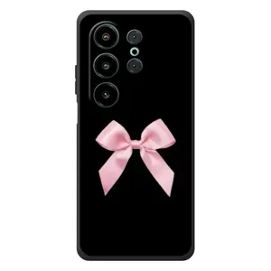Чехол банты для Blackview Wave 10 (Бант на черном)