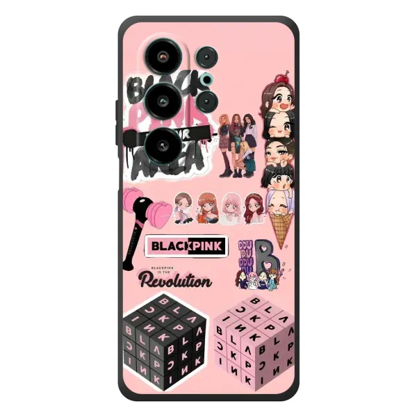 Чехол с рисунком «BLACK PINK коллаж» для Blackview Wave 10 Чехол с рисунком «BLACK PINK коллаж» для Blackview Wave 10