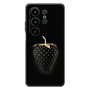 Чохол з зображенням смачної їжі для Blackview Wave 10 (Чорна полуниця)