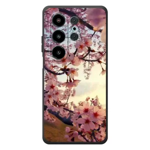 Чехол с принтом САКУРЫ на Blackview Wave 10 (Цветущая сакура)