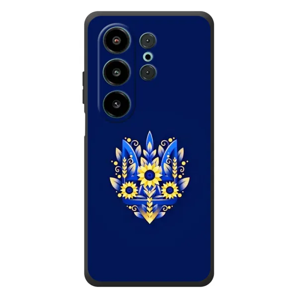 Чехол с рисунком «Цветущий Герб» для Blackview Wave 10