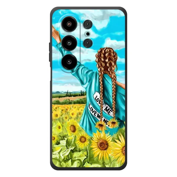 Чехол с рисунком «Девушка на поле» для Blackview Wave 10 Чехол с рисунком «Девушка на поле» для Blackview Wave 10
