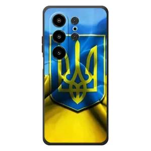 Чохол з картинкою (Патріотичний ГЕРБ) на Blackview Wave 10 (Герб і Прапор України)