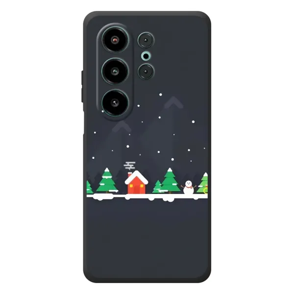 Чехол с рисунком «Город зимний» для Blackview Wave 10 Чехол с рисунком «Город зимний» для Blackview Wave 10