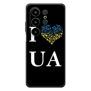 Силиконовый Чехол на Blackview Wave 10 (Я-Украина) (I Love UA)