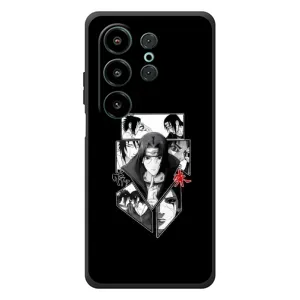 Чехлы с картинкой Итачи Учиха на Blackview Wave 10 (Коллаж Итачи)