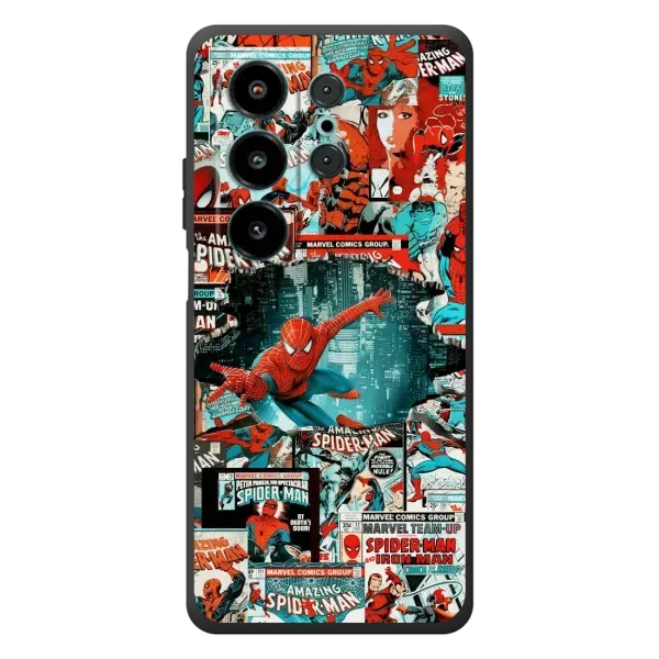 Чехол с рисунком «Комиксы Человек Паук» для Blackview Wave 10 Чехол с рисунком «Комиксы Человек Паук» для Blackview Wave 10