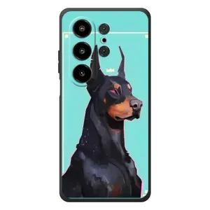 Чехол ДОБЕРМАН для Blackview Wave 10 (Король доберман)