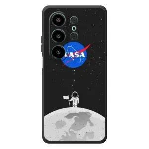 Силиконовый бампер с принтом "Наса" на Blackview Wave 10 (Космонавт NASA)