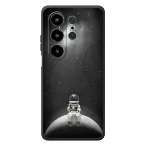 Силіконовый Чохол з принтом "Космонавти" на Blackview Wave 10 (Космонавт романтик)