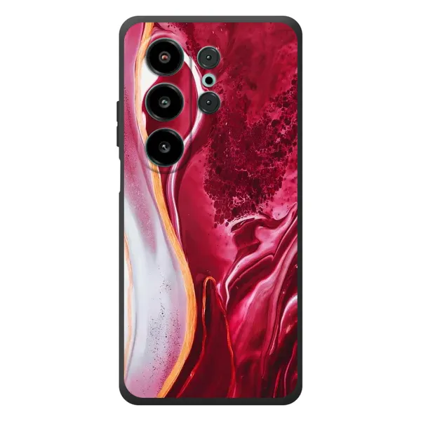 Чехол с рисунком «Красный мрамор» для Blackview Wave 10 Чехол с рисунком «Красный мрамор» для Blackview Wave 10