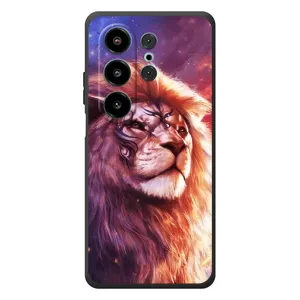 Чехол с картинкой на Blackview Wave 10 (Красочный ЛЕВ)