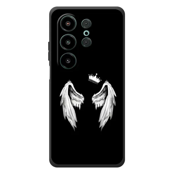 Чехол с рисунком «Крылья и корона» для Blackview Wave 10