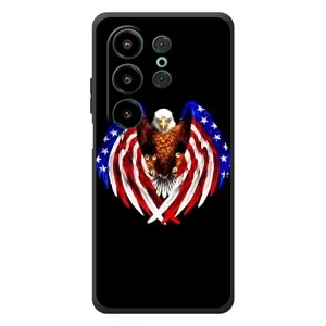 Чохол Прапор USA для Blackview Wave 10 (Крила США)