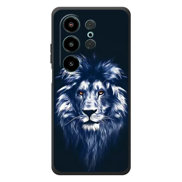 Чехол с рисунком «Лев - синий» для Blackview Wave 10 Чехол с рисунком «Лев - синий» для Blackview Wave 10