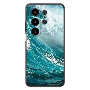 Летний Чехол на Blackview Wave 10 (Морская волна)