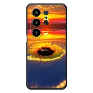 Чехлы с картинкой Подсолнухов для Блэквью Вэйв 10 (Небо подсолнух)
