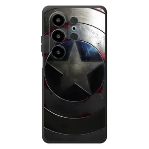 Чохол с Щітом Капітана Америки на Blackview Wave 10 (Ретро Щит Капітана)