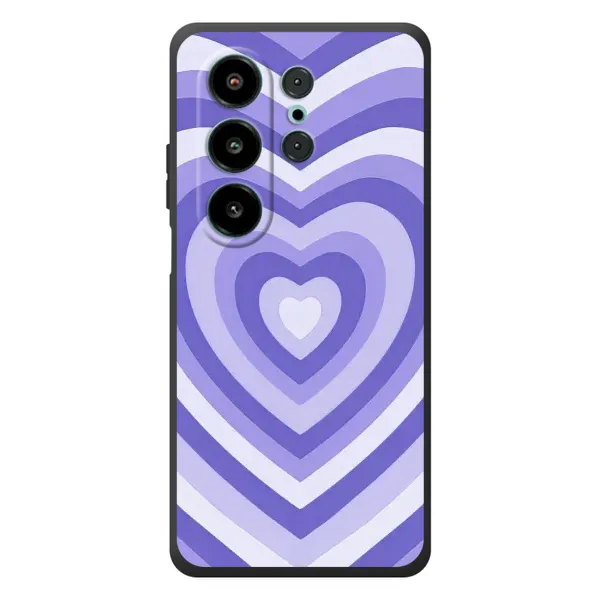 Чехол с рисунком «Сердце фиолет» для Blackview Wave 10 Чехол с рисунком «Сердце фиолет» для Blackview Wave 10