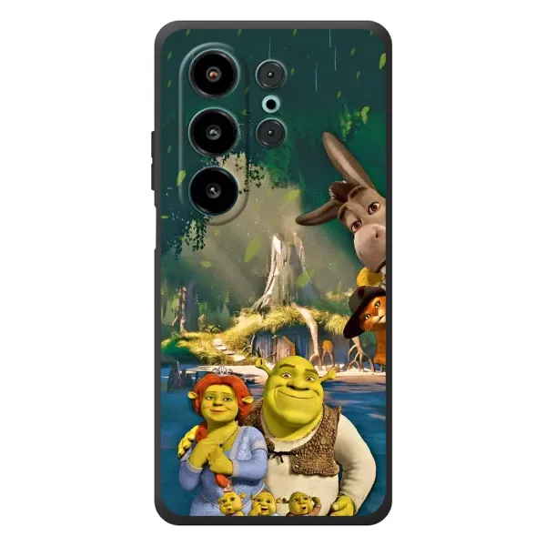 Чехол с рисунком «Шрек и Фиона» для Blackview Wave 10 Чехол с рисунком «Шрек и Фиона» для Blackview Wave 10