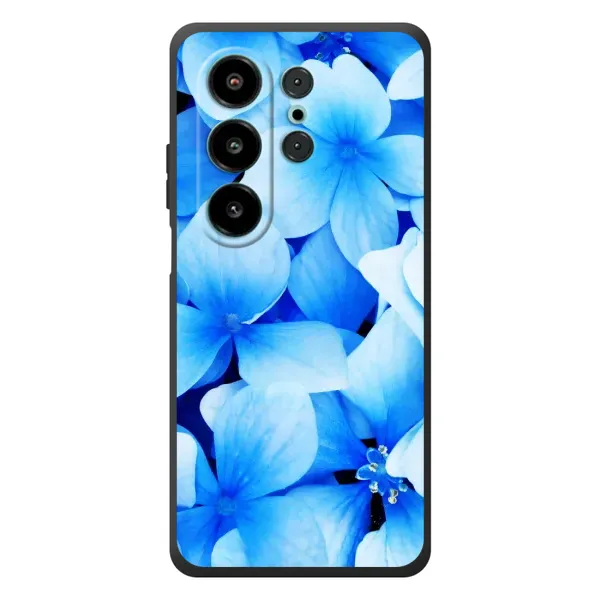 Чехол с рисунком «Синие цветы» для Blackview Wave 10 Чехол с рисунком «Синие цветы» для Blackview Wave 10