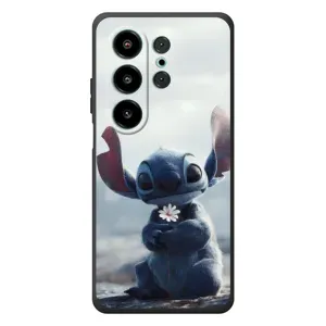 Чохол з малюнком Стіч для Blackview Wave 10 (Стіч з квіткою)