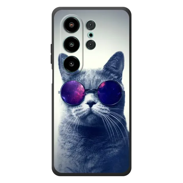Чехол с рисунком «Стильный КОТ» для Blackview Wave 10 Чехол с рисунком «Стильный КОТ» для Blackview Wave 10