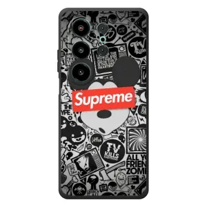 Чехол с Брендами одежды на Блэквью Вэйв 10 (Supreme Маус)