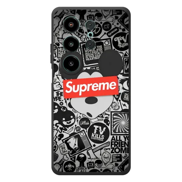 Чехол с рисунком «Supreme Маус» для Blackview Wave 10 Чехол с рисунком «Supreme Маус» для Blackview Wave 10
