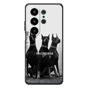 Чехол ДОБЕРМАН для Blackview Wave 10 (Три добермана)