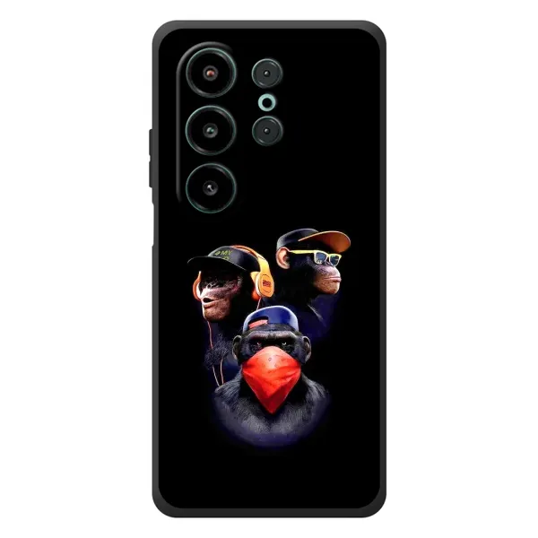 Чехол с рисунком «Три обезьяны» для Blackview Wave 10 Чехол с рисунком «Три обезьяны» для Blackview Wave 10