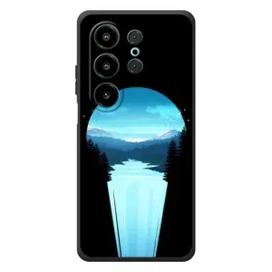 Летний Чехол на Blackview Wave 10 (Синий Водопад)